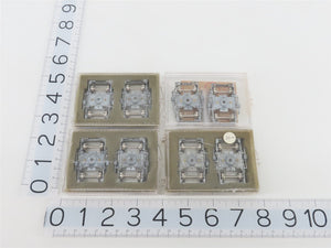 LOT of 12 HO Scale GSB Rail 3001 Passenger Car Trucks