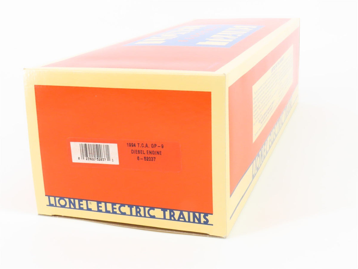 O Gauge 3-Rail Lionel 6-52037 TCA 1994 Yorkrail EMD GP9 Diesel Locomotive #1754