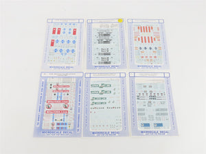 LOT of 29 HO Scale Microscale Trailer Train Container & Trailer Decals