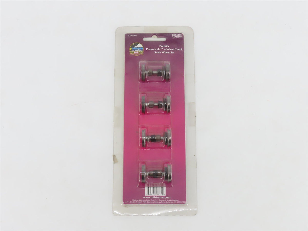 O Scale MTH 20-89005 Premier Proto-Scale 4-Wheel Truck Scale Wheel Set