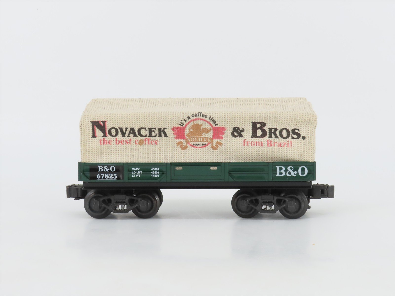O Gauge 3-Rail ETS Trains 421/B/BAO B&O Novacek & Bros. Covered Gondola #67825