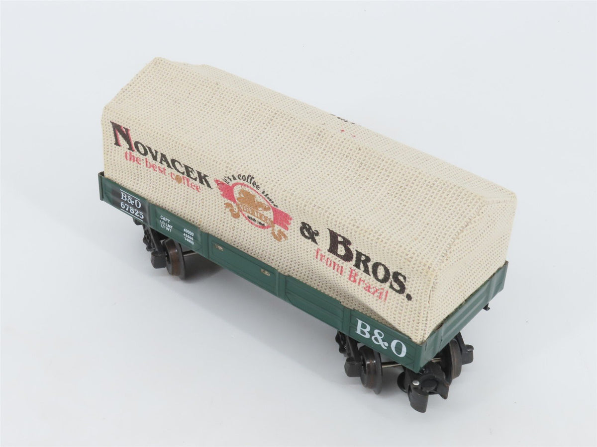 O Gauge 3-Rail ETS Trains 421/B/BAO B&amp;O Novacek &amp; Bros. Covered Gondola #67825