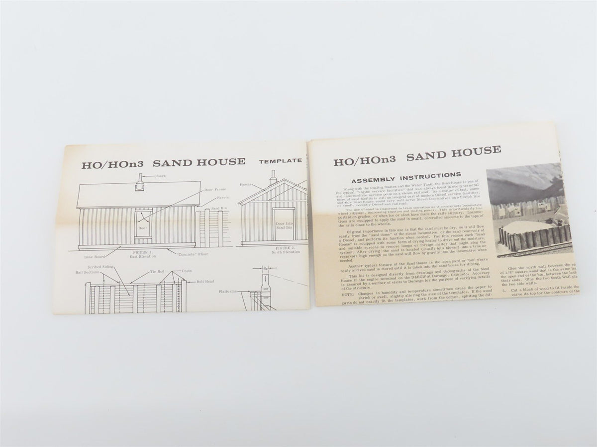 HO/HOn3 Scale Campbell Kit #358-495 Sand House