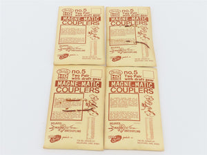 LOT of 20 HO Scale Kadee #5 Coupler Packs