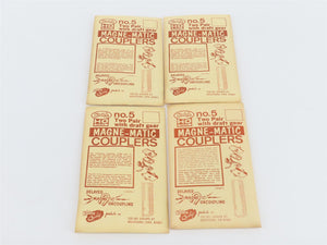 LOT of 20 HO Scale Kadee #5 Coupler Packs