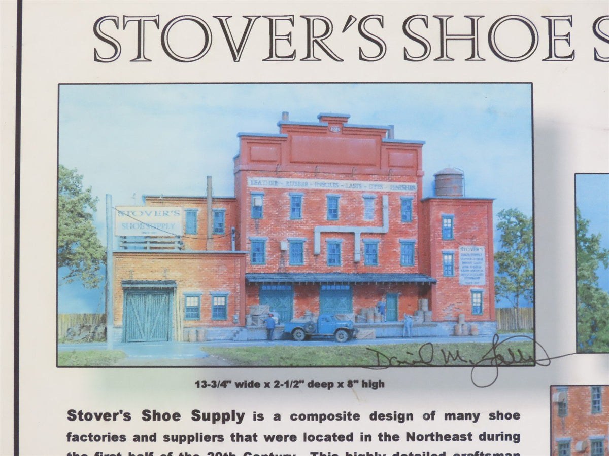 HO 1/87 Peace Valley Scale Models Kit #TSI-10 Stover&#39;s Shoe Supply