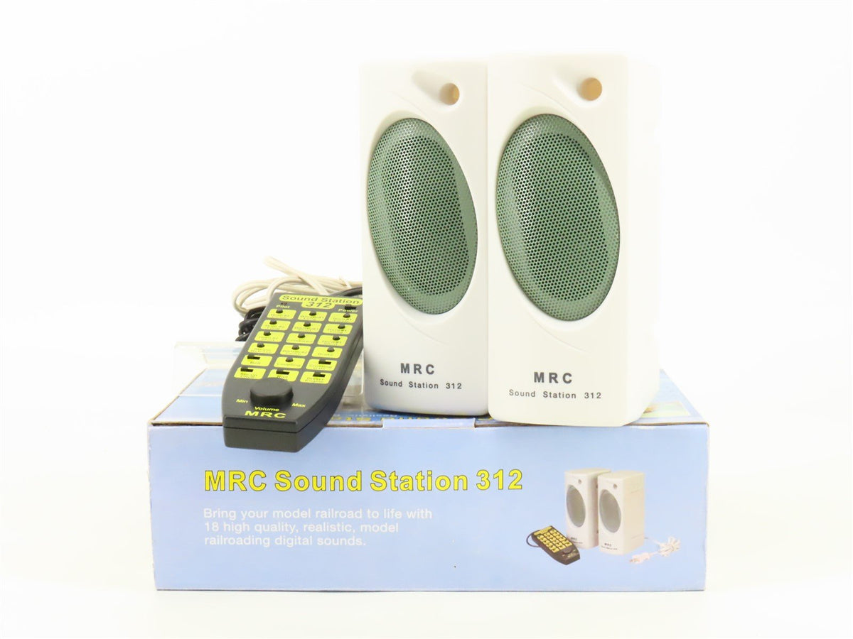MRC #AA550 Sound Station 312 Model Railroad Sound System w/ Handheld Control