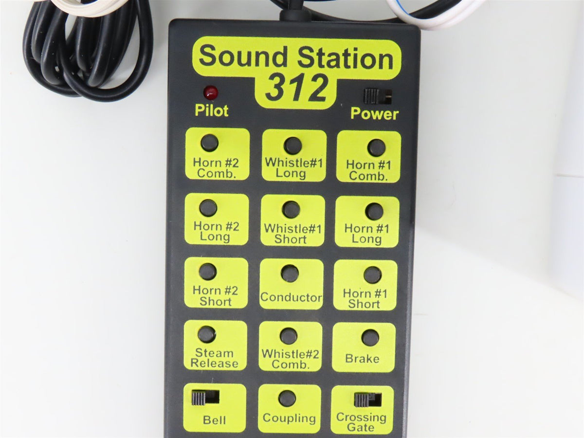 MRC #AA550 Sound Station 312 Model Railroad Sound System w/ Handheld Control