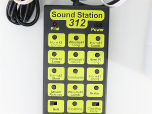 MRC #AA550 Sound Station 312 Model Railroad Sound System w/ Handheld Control