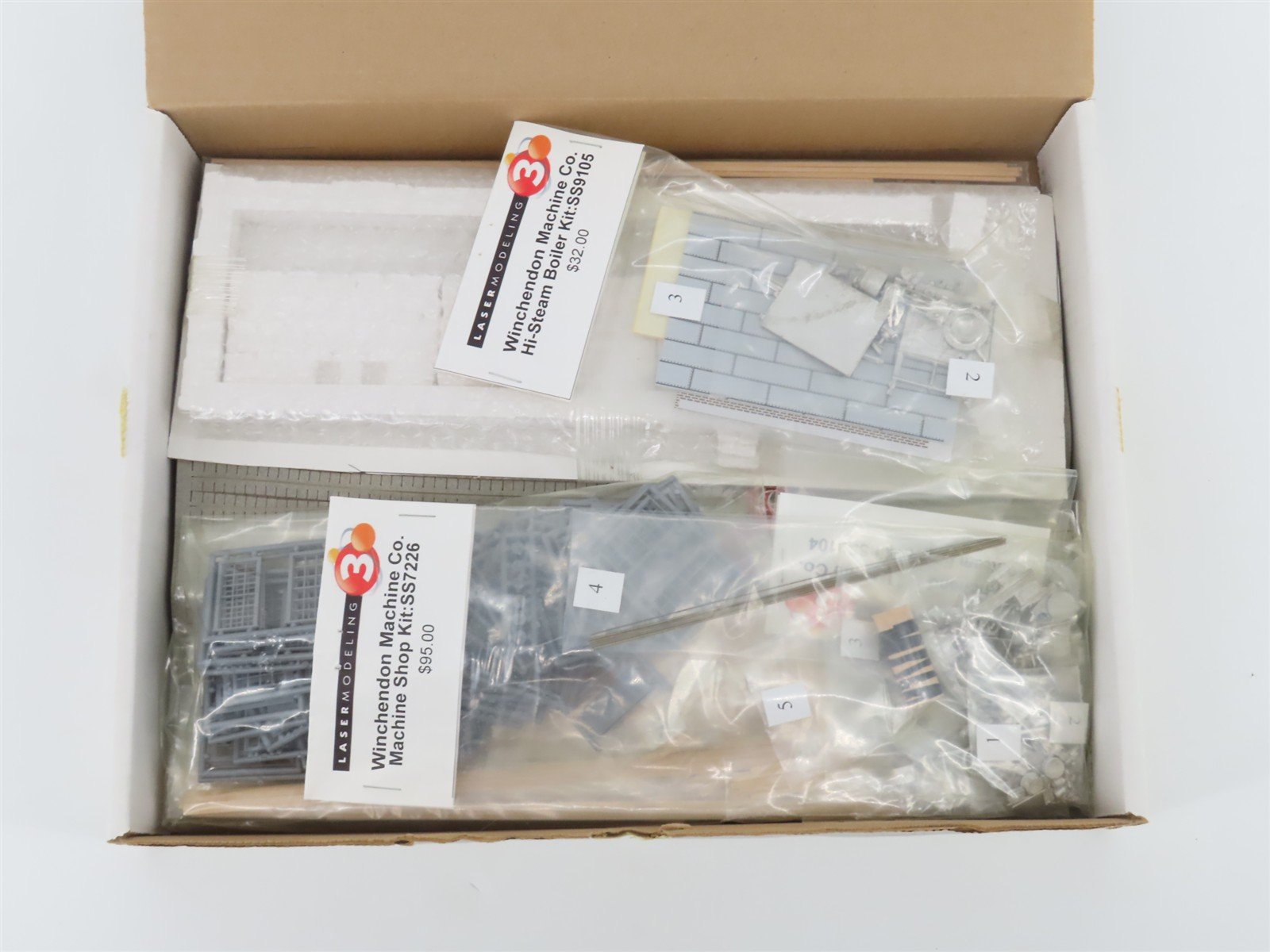 HO 1/87 Scale Laser Modeling 3 Kit Winchedon Machine Co.