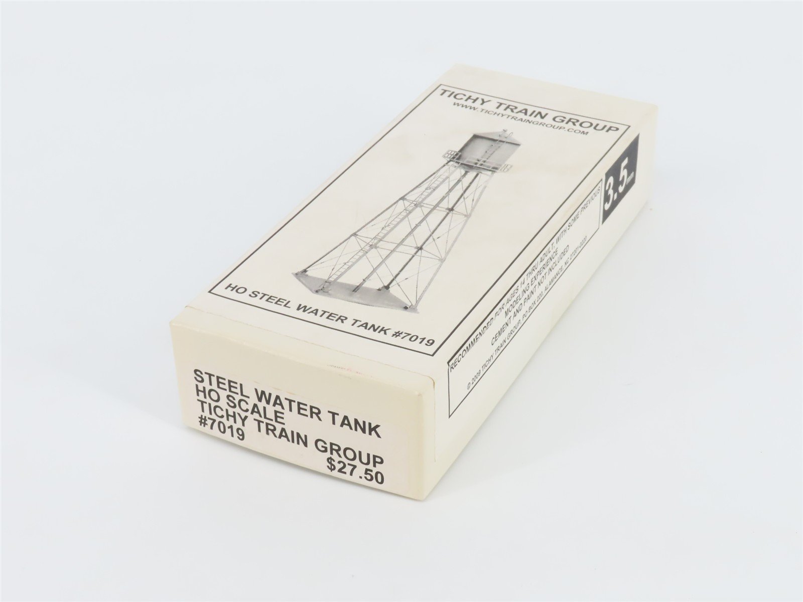 HO 1/87 Scale Tichy Train Group Kit #7019 Steel Water Tank