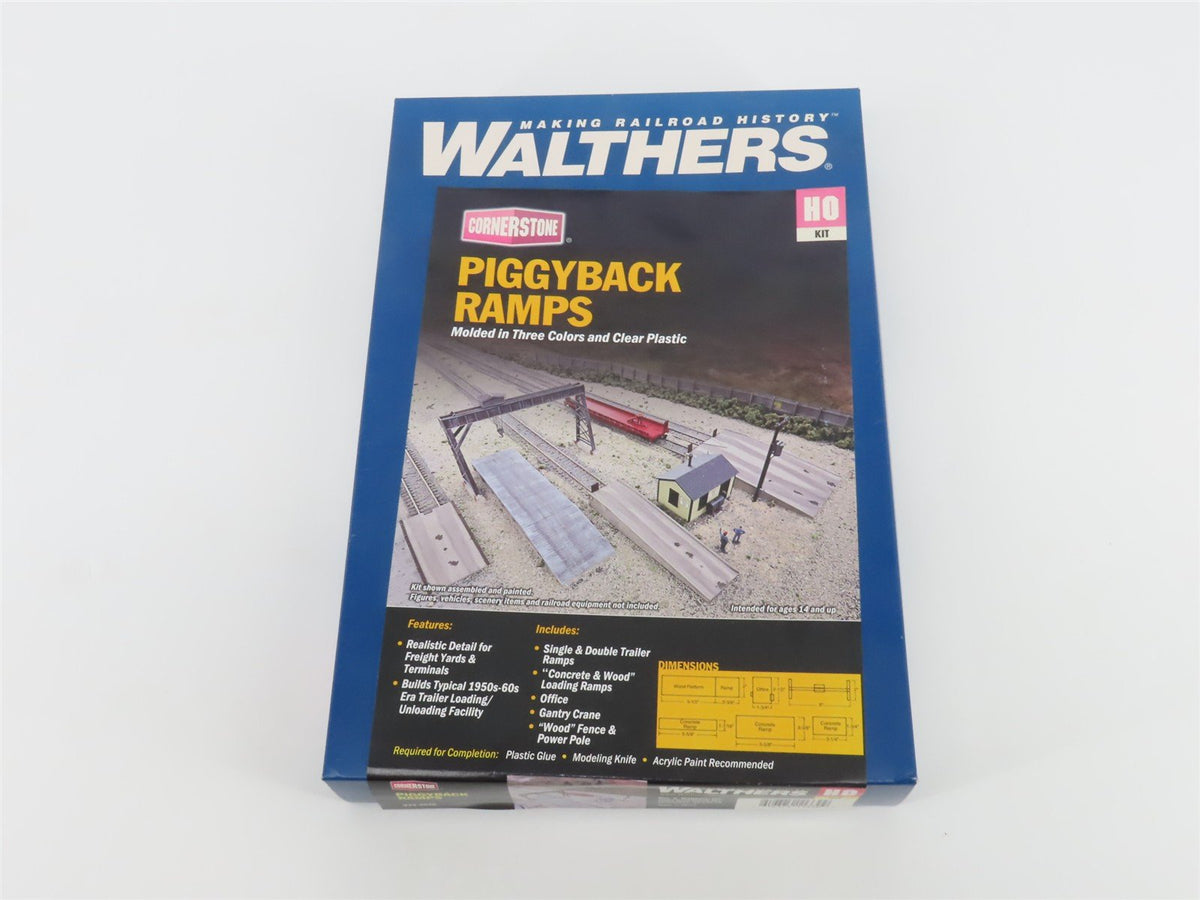 HO 1/87 Scale Walthers Cornerstone Kit 933-4048 Piggyback Ramps