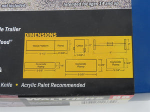 HO 1/87 Scale Walthers Cornerstone Kit 933-4048 Piggyback Ramps
