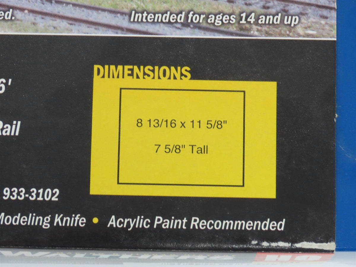 HO 1/87 Scale Walthers Cornerstone Kit 933-3040 Car Shop