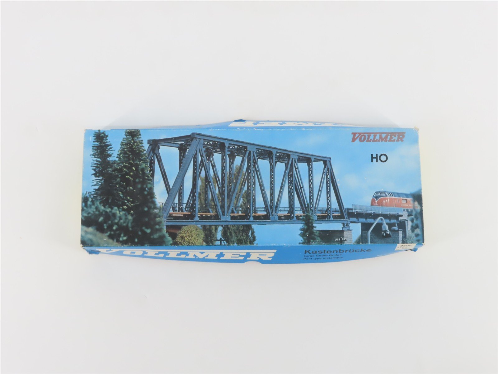 HO 1/87 Scale Vollmer Kit #2506 Large Girder Bridge