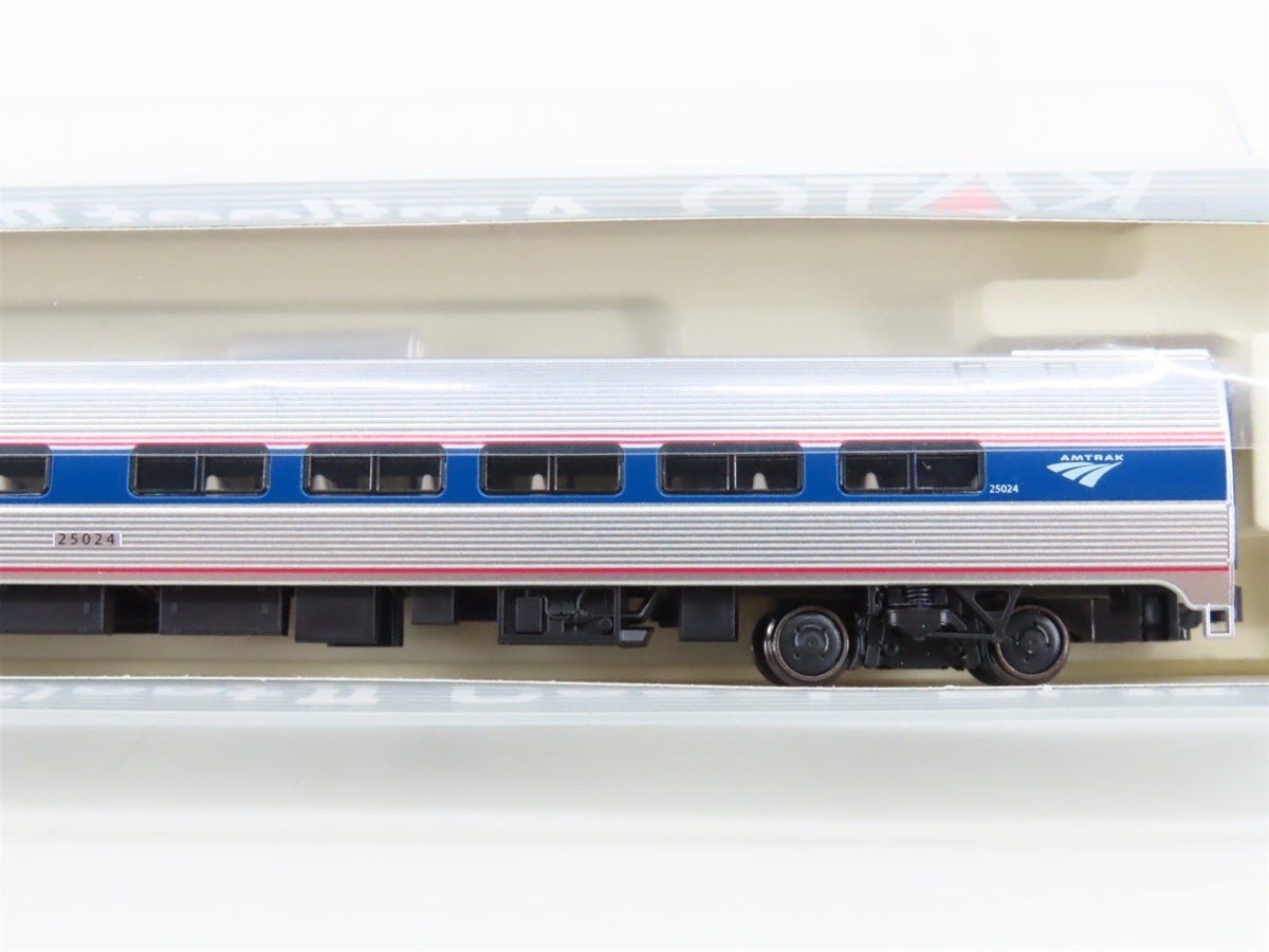 N Scale KATO #156-0951 Amtrack Amfleet II Coach Passenger #25024