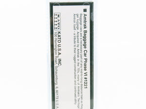 N Scale KATO #156-0953 Amtrack Baggage Passenger Car #1221