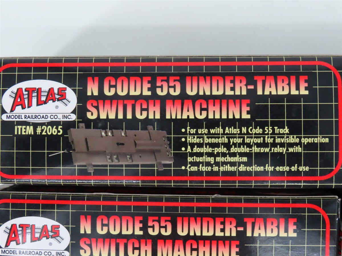 LOT of 8 N Scale Atlas 2065 Code 55 Under-Table Switch Machines
