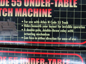 LOT of 8 N Scale Atlas 2065 Code 55 Under-Table Switch Machines
