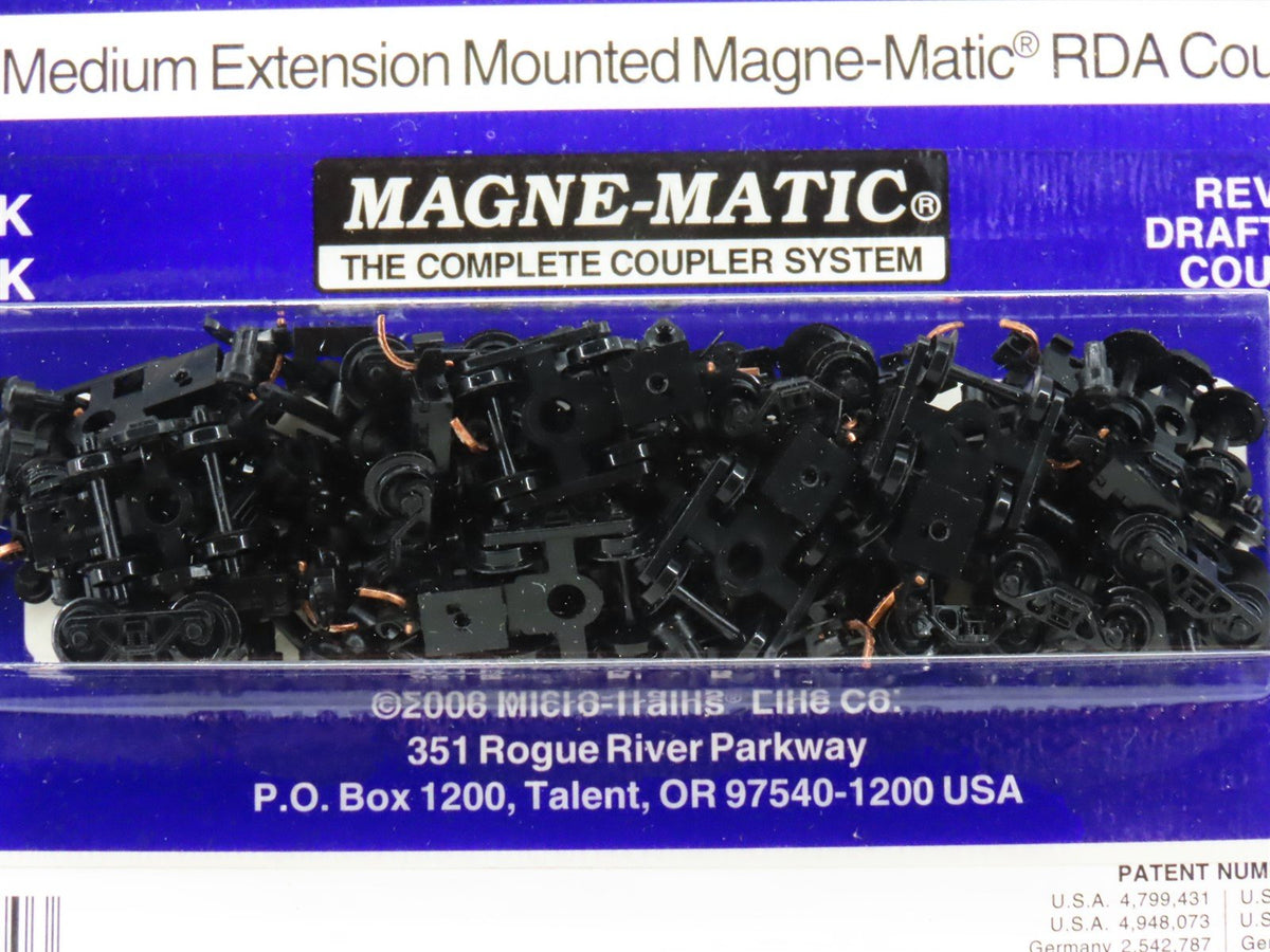 N Micro-Trains MTL 1033-10 Ten Pairs of Roller Bearing Trucks w/ RDA Coupler