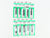 LOT of 10 Packs of N Scale Micro-Trains MTL 1017 4-Wheel Passenger Trucks