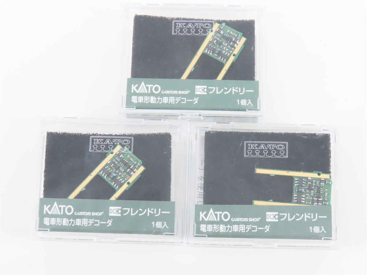 LOT of 3 N Scale KATO 29-351 DCC Decoders