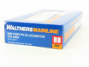 HO Scale Walthers 910-9477 CSX Railway F40PH PH 2b Diesel Locomotive #9994