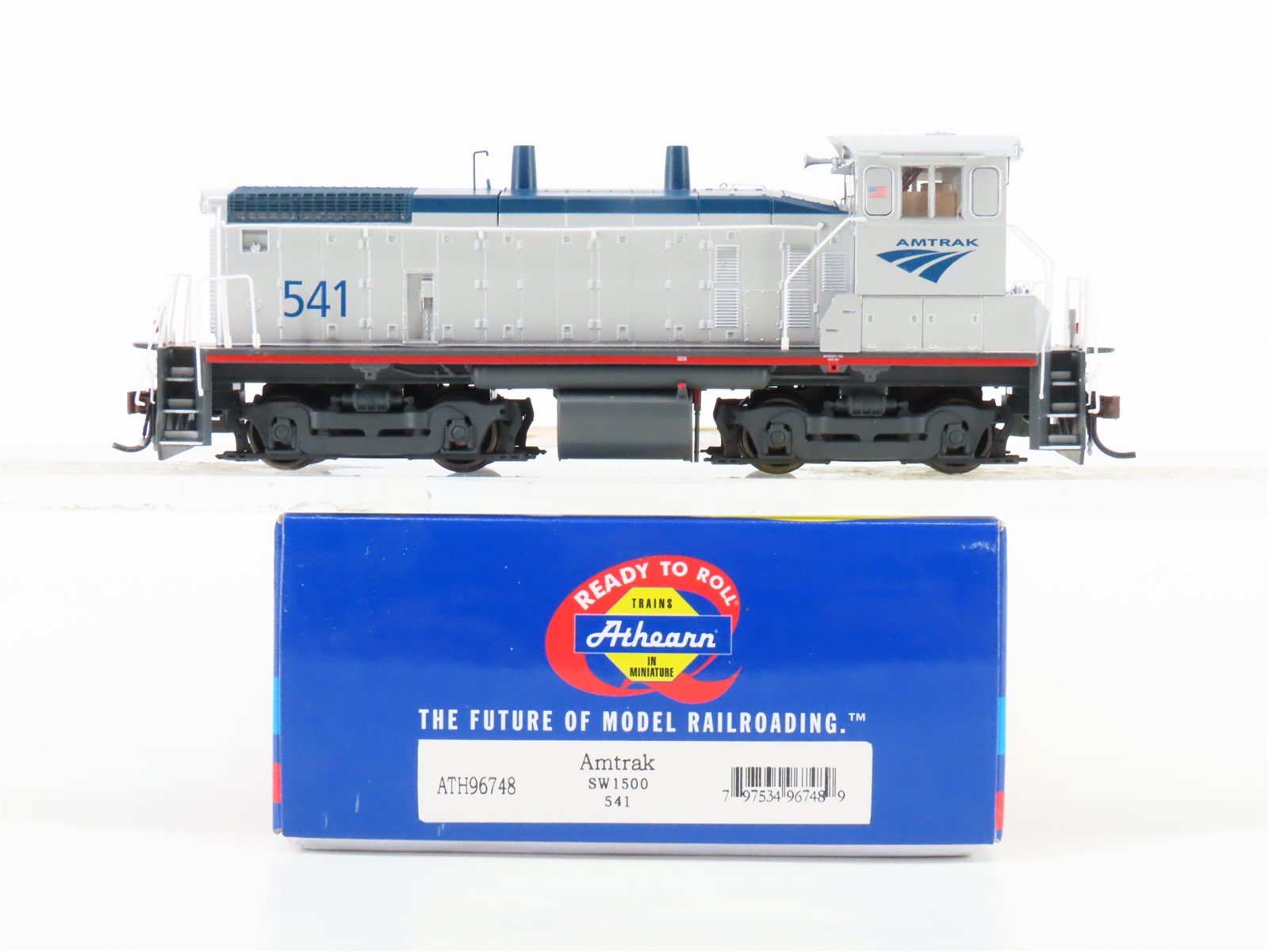 HO Scale Athearn RTR ATH96748 Amtrak SW1500 Diesel Locomotive #541