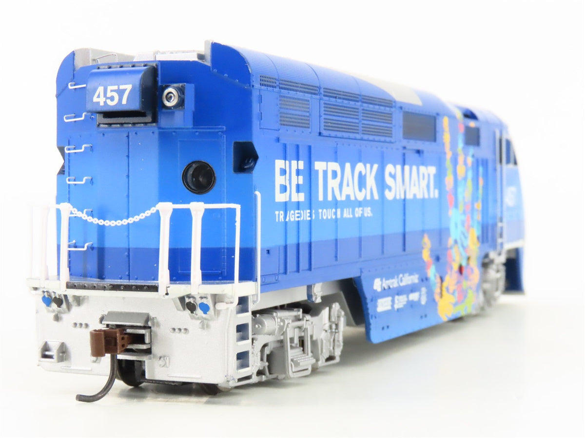 HO Athearn RTR ATH25781 Amtrak California &quot;Be Track Smart&quot; F59PHI Diesel #457