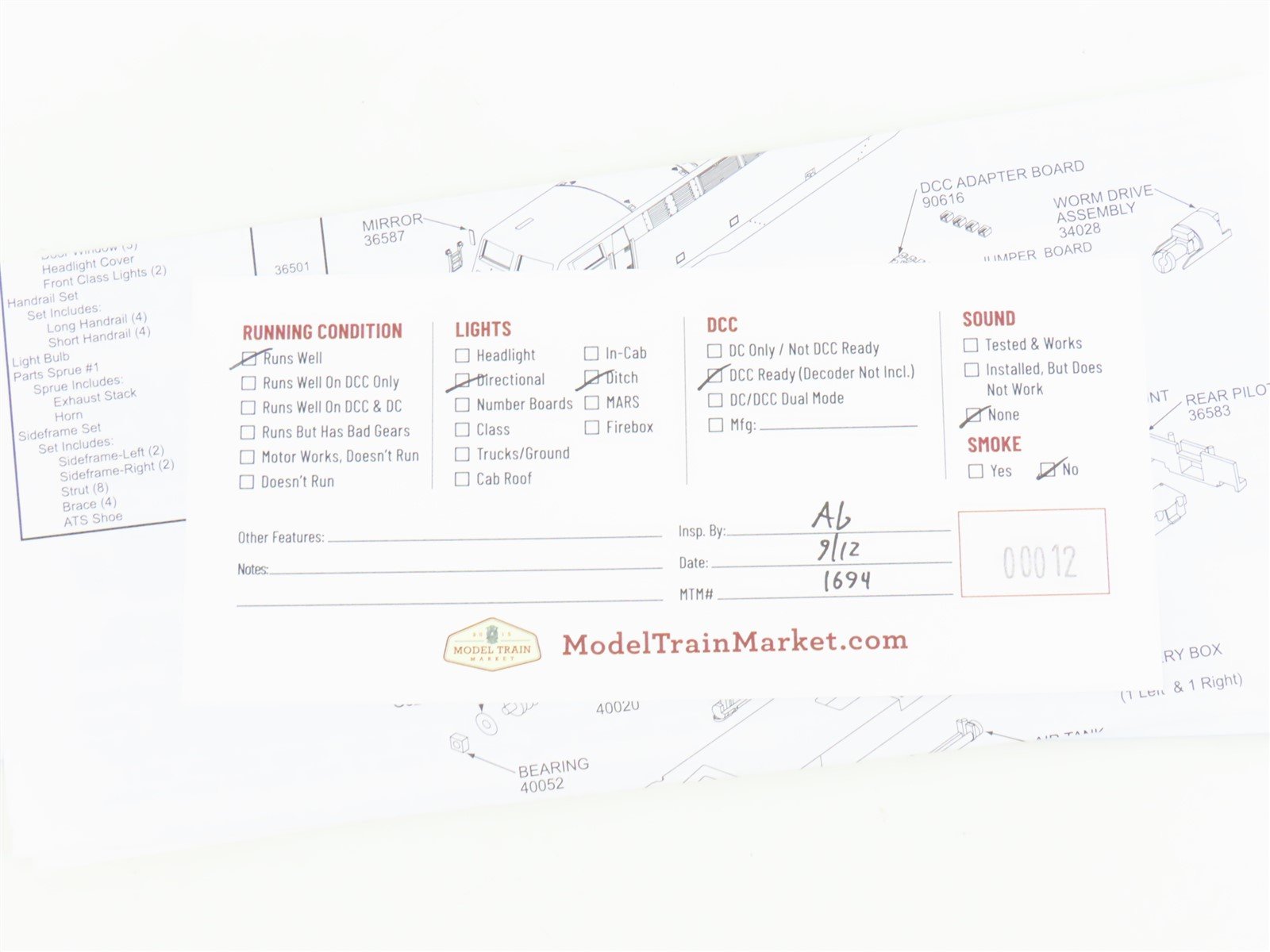 HO Scale Athearn RTR 88731 Amtrak Phase V P42DC Diesel Locomotive #158