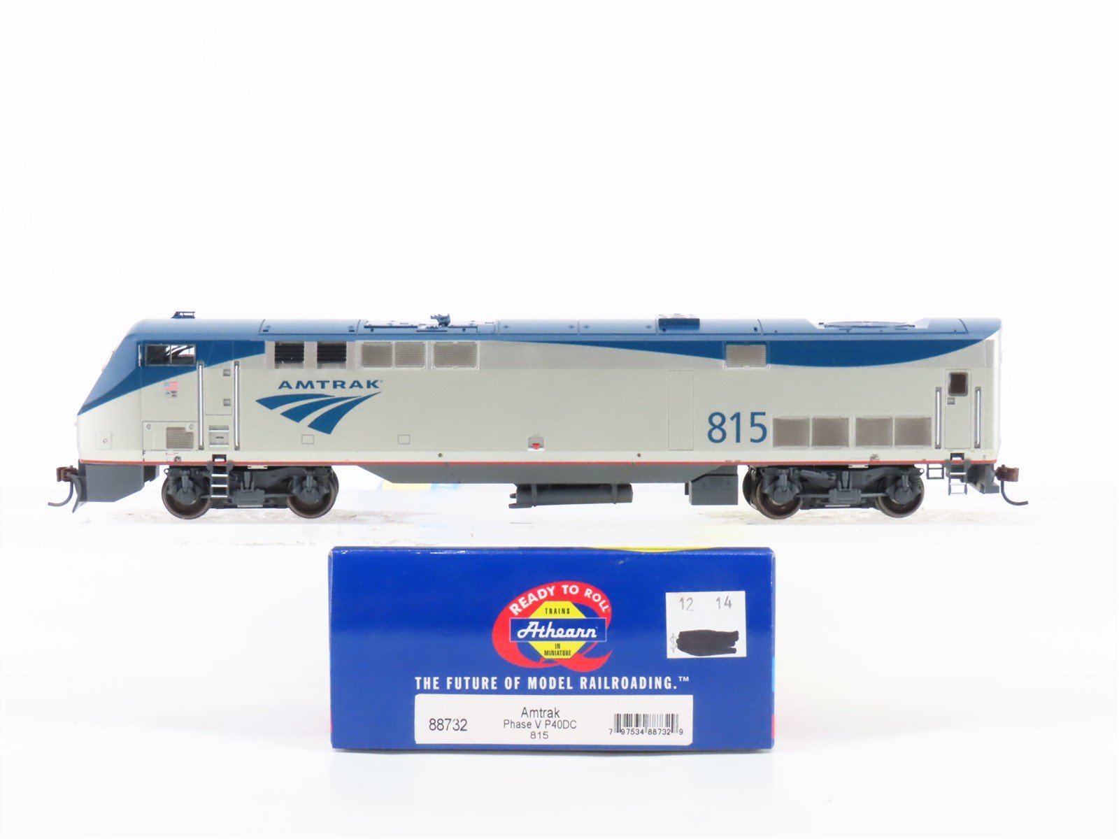 HO Scale Athearn RTR 88732 Amtrak Phase V P40DC Diesel Locomotive #815