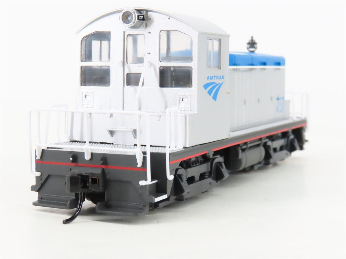 HO Scale Walthers Mainline 910-9215 Amtrak Phase V SW1 Diesel Locomotive #737