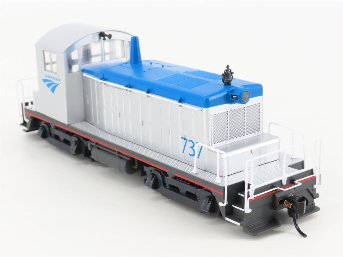 HO Scale Walthers Mainline 910-9215 Amtrak Phase V SW1 Diesel Locomotive #737