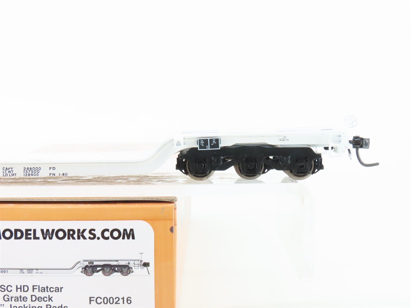 HO Scale Class One Model Works FC00216 SOO Line GSC HD Flat Car #54001