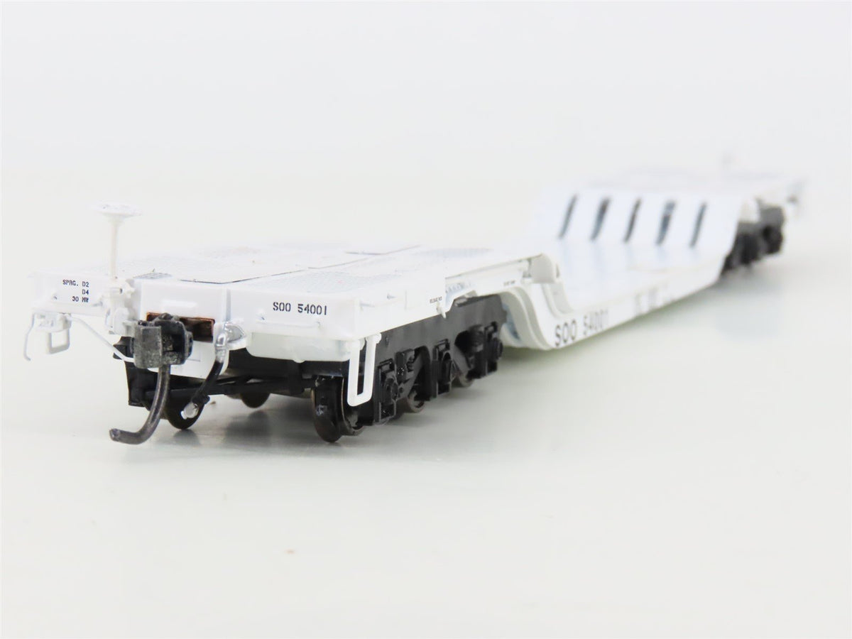 HO Scale Class One Model Works FC00216 SOO Line GSC HD Flat Car #54001