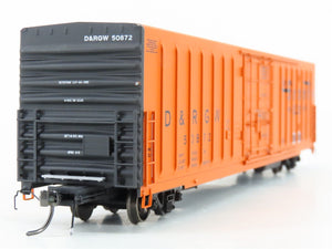 HO Scale ExactRail Platinum EP-80512-5 D&RGW Rio Grande 62' Box Car #50872