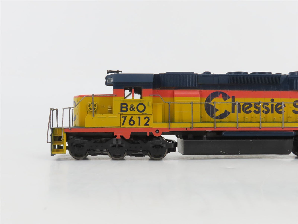 HO Scale Athearn 4402 B&amp;O Chessie System EMD SD40-2 Diesel Locomotive #7612