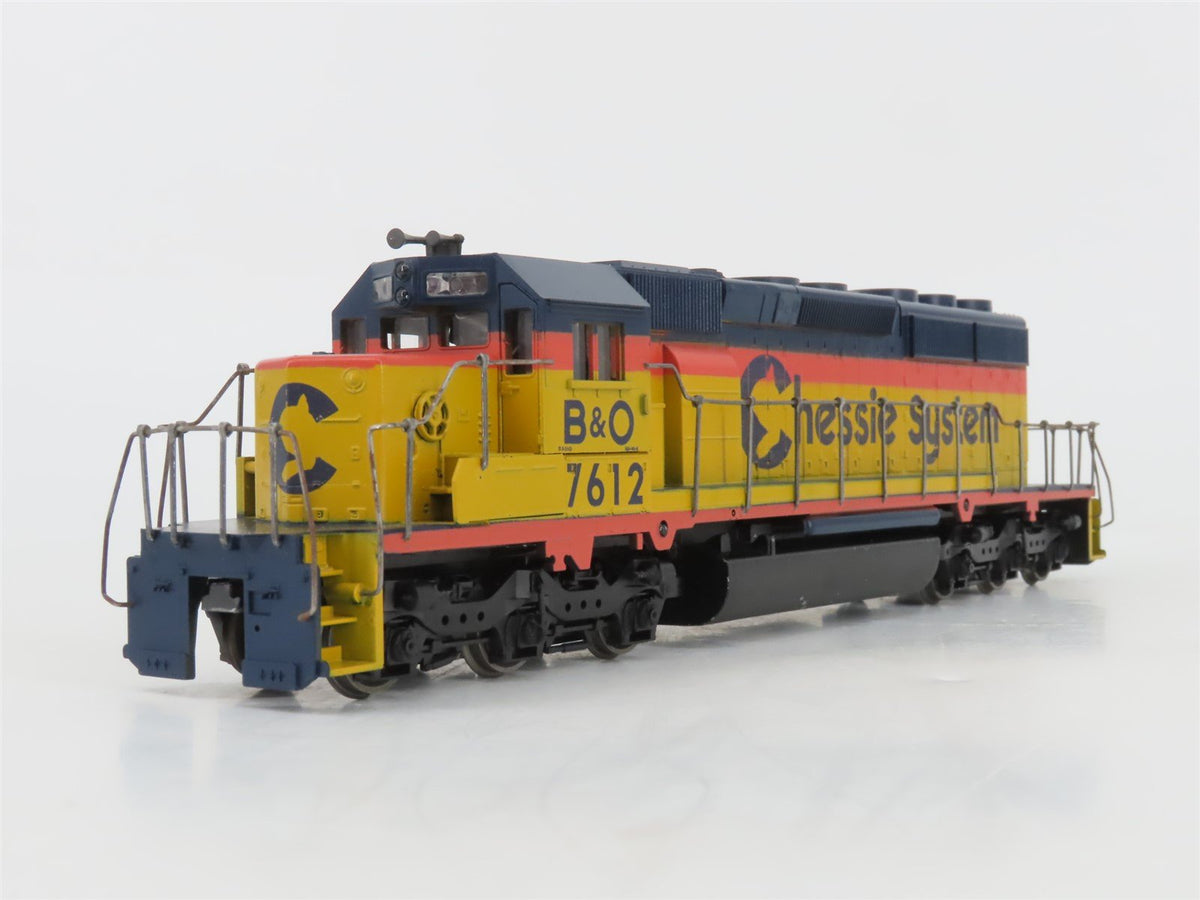 HO Scale Athearn 4402 B&amp;O Chessie System EMD SD40-2 Diesel Locomotive #7612