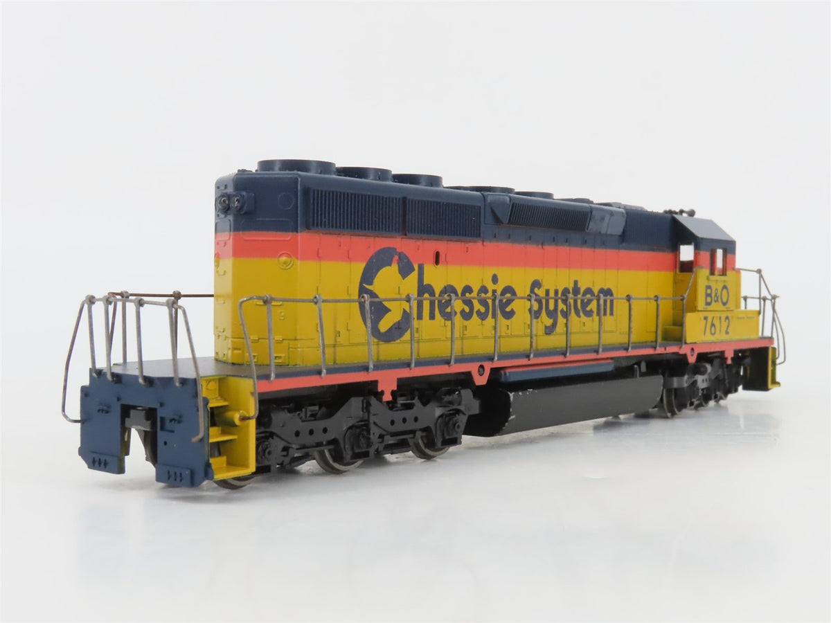 HO Scale Athearn 4402 B&amp;O Chessie System EMD SD40-2 Diesel Locomotive #7612