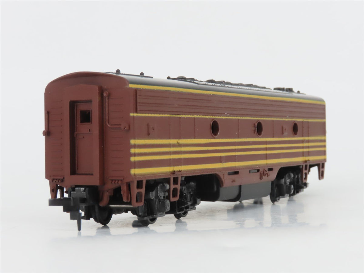 HO Scale Athearn Unlettered B&amp;M Boston &amp; Maine EMD F7B Diesel - Unpowered