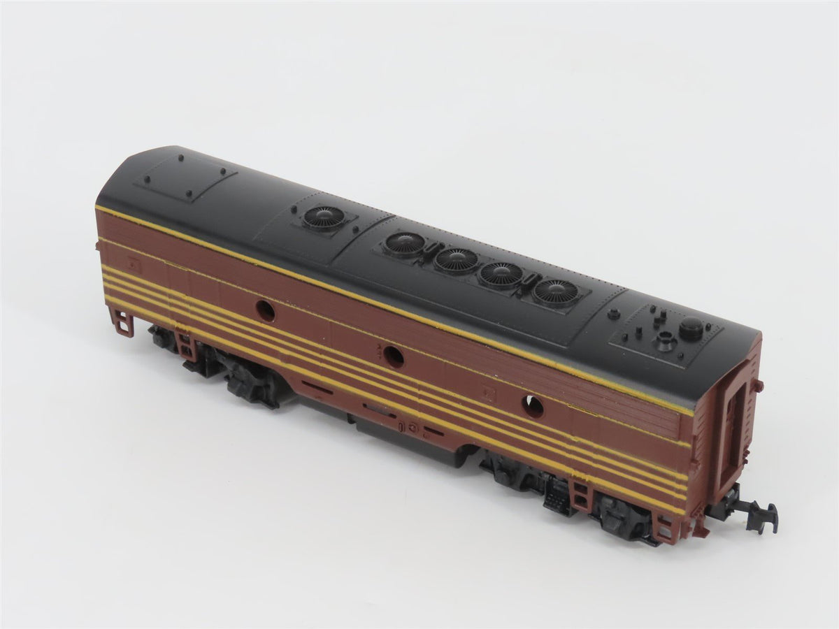 HO Scale Athearn Unlettered B&amp;M Boston &amp; Maine EMD F7B Diesel - Unpowered