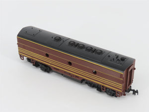 HO Scale Athearn Unlettered B&M Boston & Maine EMD F7B Diesel - Unpowered