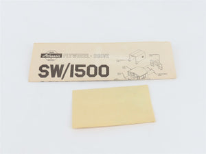 HO Athearn 4083 PRR Pennsylvania SW1500 Calf Diesel Switcher No# - Unpowered