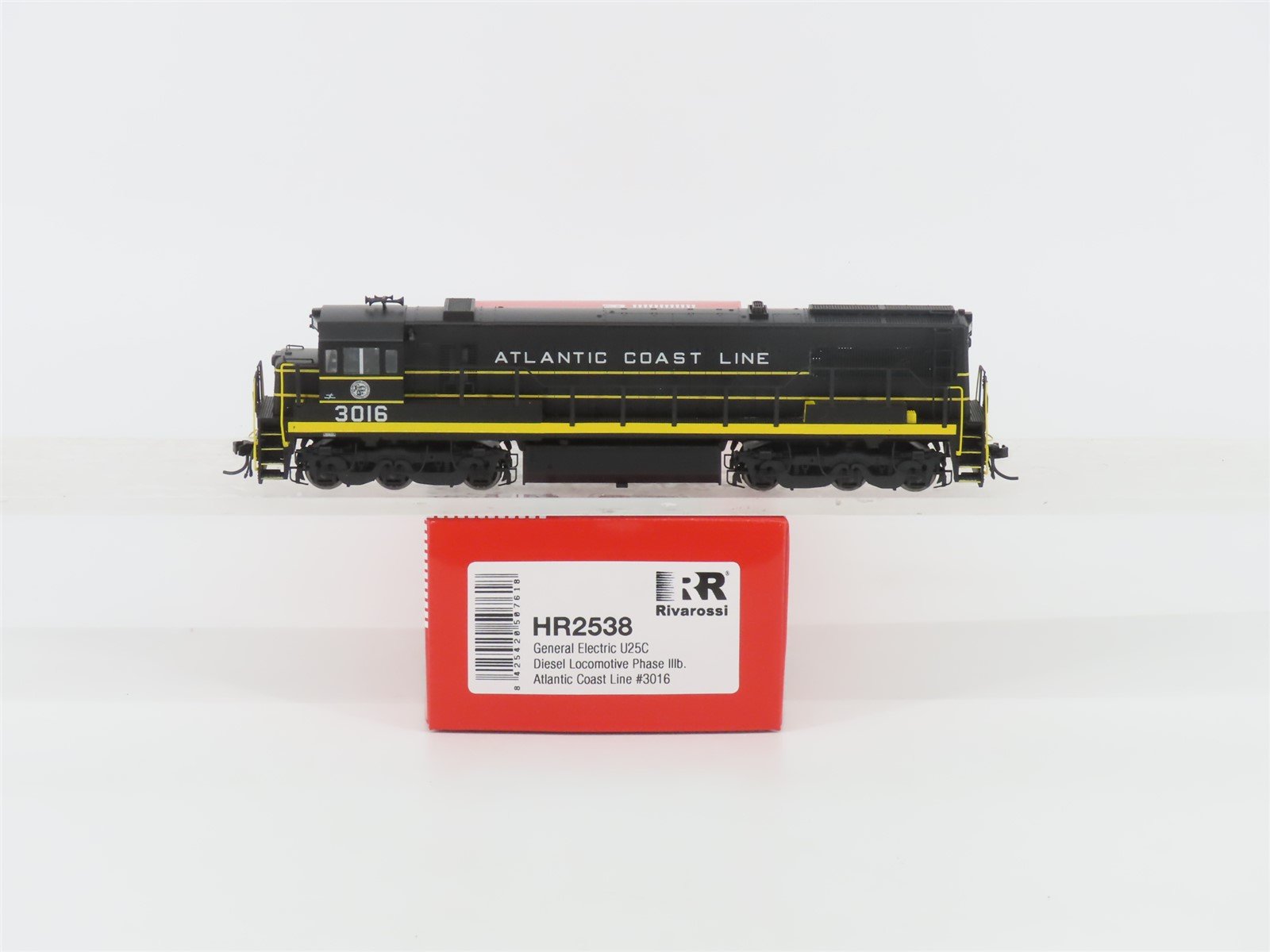 HO Rivarossi HR2538 ACL Atlantic Coast Line GE U25C Diesel #3016 - DCC Ready
