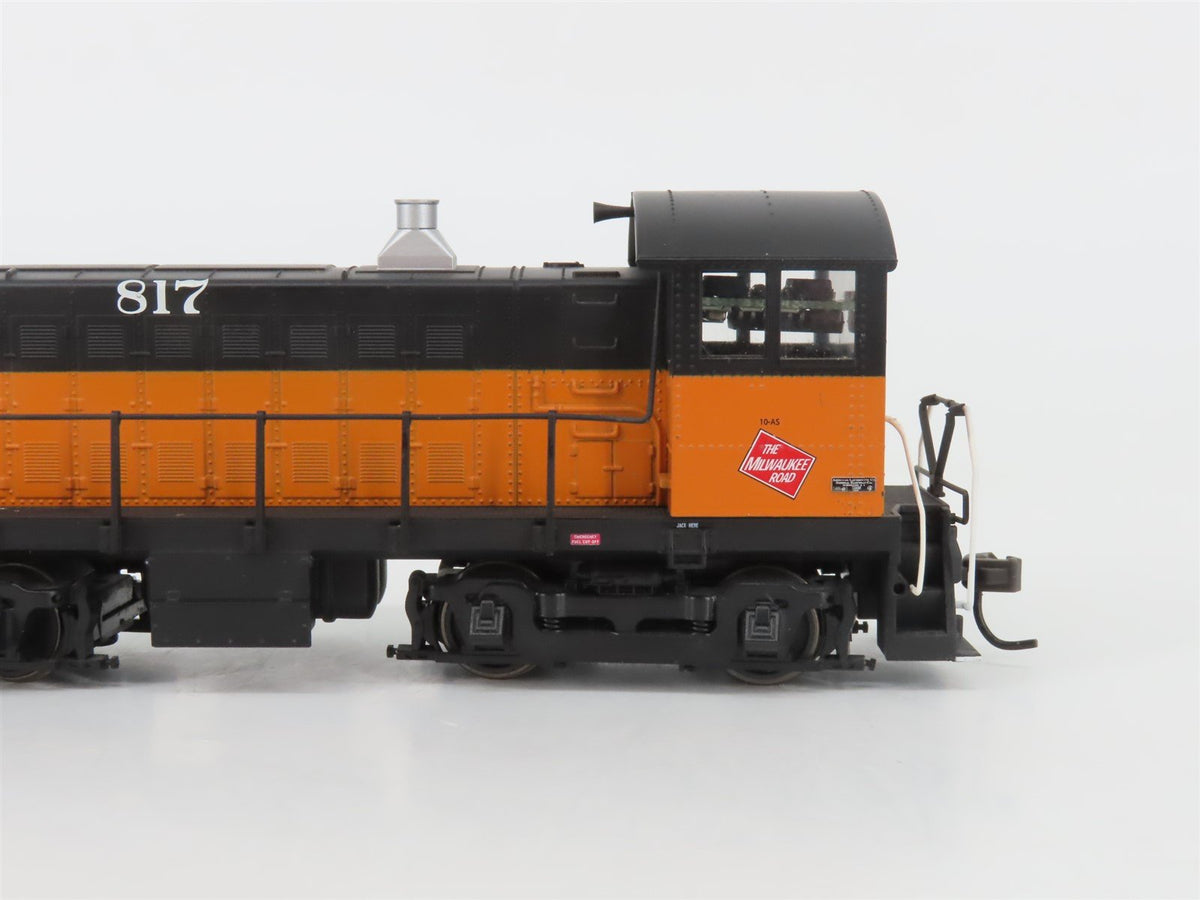 HO Scale Atlas MILW Milwaukee Road ALCO S-4 Diesel Switcher #817 w/ DCC