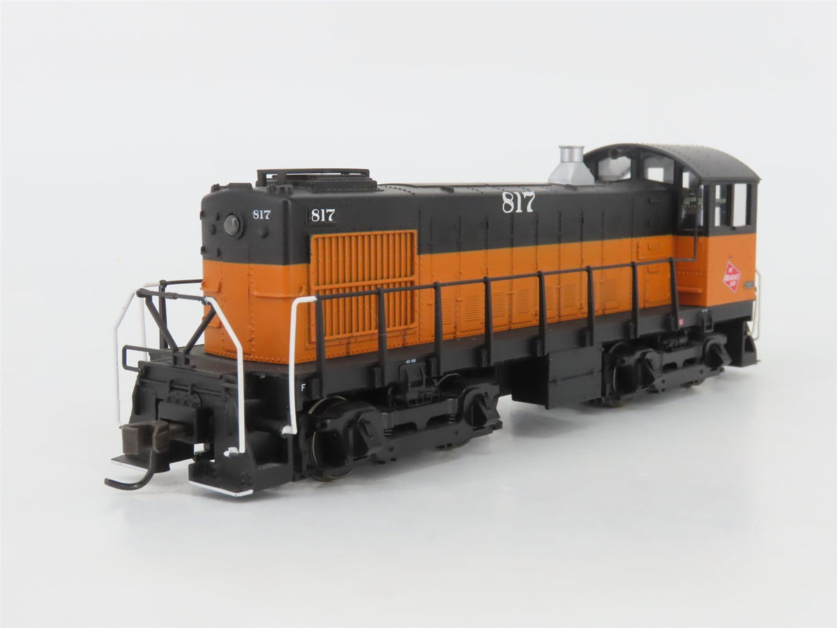 HO Scale Atlas MILW Milwaukee Road ALCO S-4 Diesel Switcher #817 w/ DCC