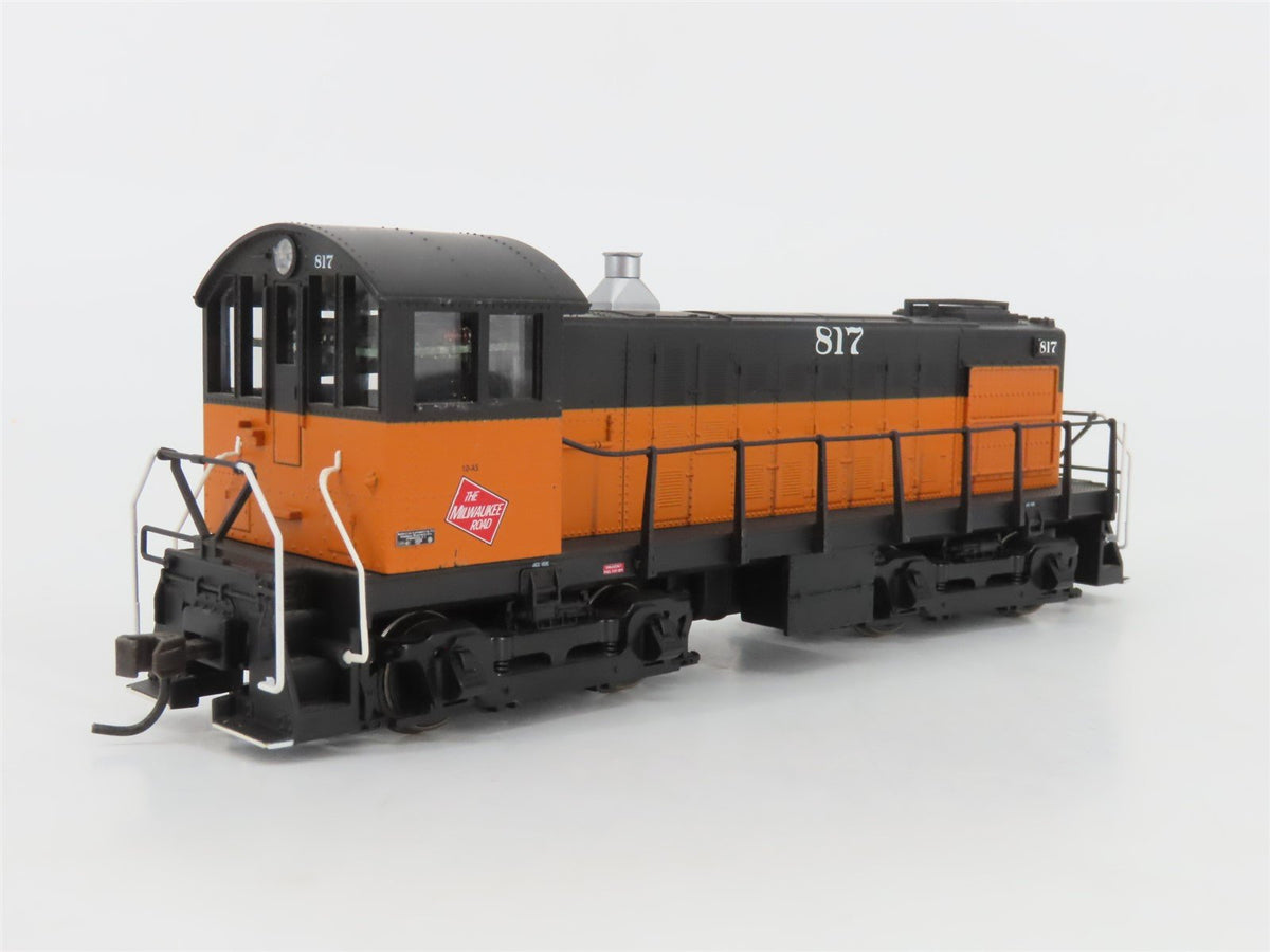 HO Scale Atlas MILW Milwaukee Road ALCO S-4 Diesel Switcher #817 w/ DCC