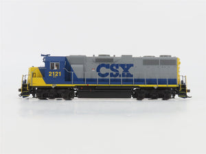 HO Scale Atlas Master CSX Transportation EMD GP38 Diesel Locomotive #2121 w/ DCC