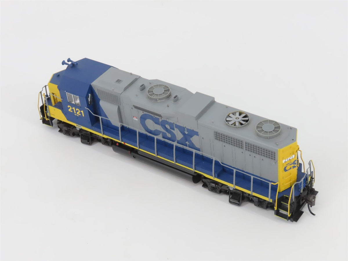 HO Scale Atlas Master CSX Transportation EMD GP38 Diesel Locomotive #2121 w/ DCC