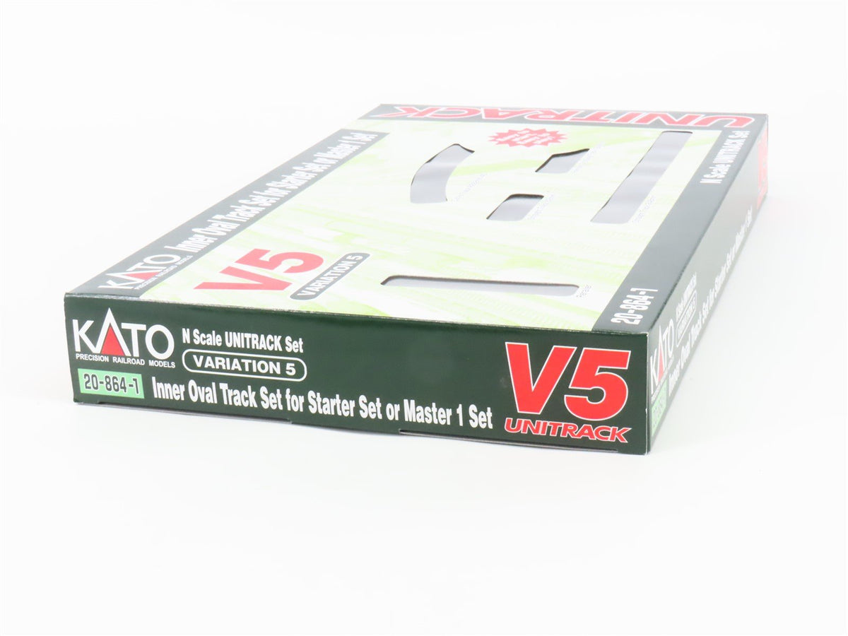 N Scale Kato 20-864-1 Inner Oval Track Variation 5 Unitrack Starter/Master Set